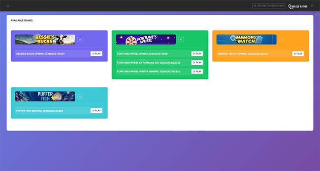 Multiple simultaneous games running